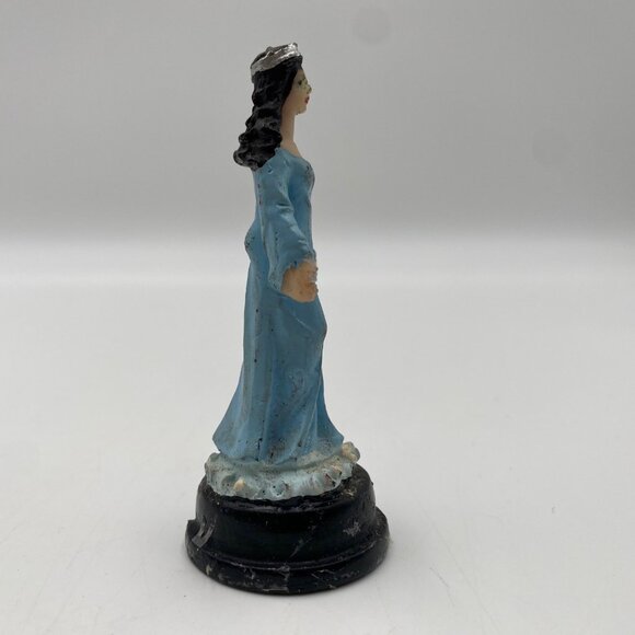 Stella Maris Our Lady St Mary Star of The Sea Stature Figure 3.5" Well Loved - Picture 4 of 8